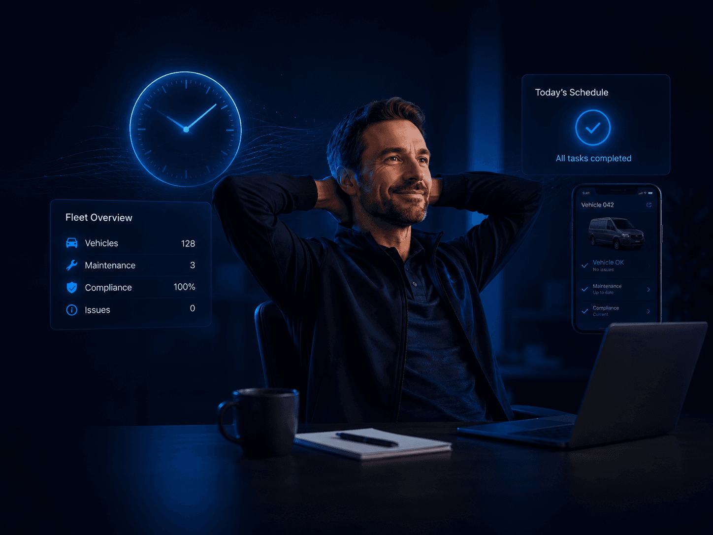 Fleet manager saving time with CodeNekt for Fleet